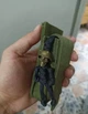 Темляк для ножа мультитула ключей бусина череп солдата брелок черный - изображение 4