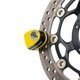 Мотозамок з сигналізацією на гальмівний диск Oxford Micro XA5 Alarm Disc Lock Black / Yellow (LK213) - зображення 3
