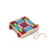 Кубики Melissa&Doug Набір дерев'яних блоків на візку (MD14209) - зображення 1