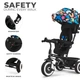 Дитячий велосипед Kinderkraft Aston Happy Shapes (KRASTO00HAP0000) (5902533925643) - зображення 9