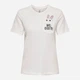 Футболка хлопковая женская ONLY 15317989 XL Cloud Dancer (5715866608677) - изображение 3