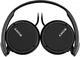 Навушники On-ear Sony MDR-ZX110AP 3.5 mini-jack, Mic, Чорний - изображение 2