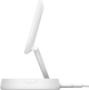 Зарядний пристрій бездротовий Belkin 15Вт Magnetic Stand Qi2, адаптер 20Вт USB-C, білий - изображение 5