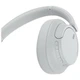 Навушники Over-ear Sony WH-CH720N BT 5.2, ANC, SBC, AAC, Wireless, Mic, Білий - изображение 5