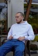 Чоловіче демісезонне худі Amiri з принтом 2XL біле (ARI037) - зображення 11