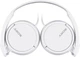 Навушники On-ear Sony MDR-ZX110 3.5 mini-jack Білий - зображення 3