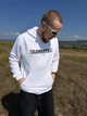 Чоловіче демісезонне худі Supreme з принтом XL біле (SUP01) - зображення 5