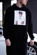 Чоловіче демісезонне худі Supreme з принтом S чорне (SUP05) - зображення 9