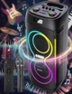 Аккумуляторная акустическая колонка ZXX-5509 с Bluetooth 1 микрофон и пульт 1200 Вт - изображение 8