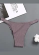 Женские трусики бразилианы в рубчик Good and Comfortable (1488-50-07) Сливовый 2XL FINETOO (48-50) - изображение 4