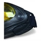 Маска пейнтбольная FMA F1 Paintball с одинарным стеклом - Black/Yellow - изображение 5