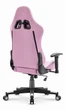 Ігрове крісло Cabro C508 Pink White тканина - изображение 4