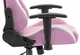 Ігрове крісло Cabro C508 Pink White тканина - изображение 7