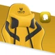 Геймерське крісло Hell's Chair HC-1007 Yellow Black - изображение 8