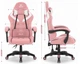 Геймерське крісло Hell's Chair HC-1007 Pink - изображение 10