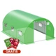 Теплиця Парник Тунель 3x4,5x2 - 13,5 м2 Зелений Focus Garden - изображение 2