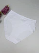 Высокие бесшовные хлопковые трусы 10378, XL (ОБ 105-117), Белый - изображение 2