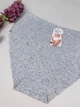Высокие бесшовные хлопковые трусы 10378, 3XL (ОБ 117-127), Серый - изображение 2