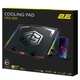 Підставка для ноутбука 2E GAMING CPG-005, до 17.3", 2xUSB-A, LCD/phone holder, RGB, чорний - зображення 11