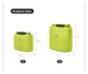 Гермомішок Naturehike CNK2550XB012, 8 л, жовтий (FNR_6977465868268) - зображення 3
