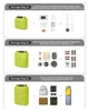 Гермомішок Naturehike CNK2550XB012, 8 л, жовтий (FNR_6977465868268) - зображення 5