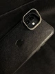 Чохол Pugach TPU (camera stand/Magsafe)+натуральна шкіра (козлик) iPhone 13/14 чорний - зображення 6