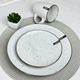 Тарелка обеденная 26,5 см Ardesto Bagheria, White - изображение 2