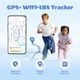 Детские смарт-часы Mibro P6 диагональ 1.4 4G/Wi-Fi/GPS видеозвонки Синий (XPSWP004B) - изображение 7