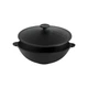 Сковорода Brizoll чавунна WOK з чавунною кришкою 4,7 л 300х103 мм (W30-1) - зображення 1