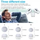 Комплект амбушюр New Bee для AirPods Pro 1-2 / 6 пар 3 размера в кейсе S/M/L White - изображение 5
