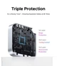 Док-станция 11-in-1 UGREEN CM841 для Mac Mini (M4 M4 Pro) M.2 NVMe SSD 8Tb MAX 10Gbps Порты USB-A и USB-C SD и TF 170 МБ/с USB-разветвитель (65487) - изображение 6