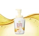 Пенное мыло для тела с натуральными маслами LION Hadakara Foam , аромат розы, пополнение 420 мл - изображение 2