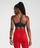 Спортивний топ для фітнесу жіночий Gymshark 194795 S Чорний (2200005144480) - зображення 3