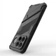 Защитный чехол с подставкой Deexe Bibercas для Xiaomi Poco F8 Ultra - Black - изображение 3