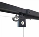 Душова кабіна Sunways 90-100x90x190 см Black Line без піддону прозоре скло 6 мм розпашні двері - зображення 3