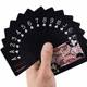 Карты игральные покерные черные пластиковые SP-Sport Poker 3466 54 карты Black - изображение 4