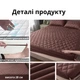 Набор 3в1 простыня двуспальная 180х200 см наматрасник и наволочки для подушек 2 шт 48х74 см водонепроницаемый для кровати - изображение 5