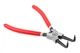 Щипцы для стопорных колец Intertool 180 мм изогнутые-cжим - изображение 1