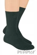 Носки хлопковые антибактериальные Steven 055 100% Cotton 38-40 Темно-зеленые - изображение 1
