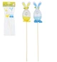 Декор великодній "Easter Bunny" 2шт/уп 29*4см R40466 - зображення 1