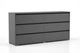 Комод Тина Orange-Line 1600 Графит 1600x400x773 - изображение 1