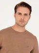 Джемпер мужской Pierre Cardin G021SZ0TK-000-2028156(Camel Melanj) 2XL Верблюжий (8683857741528) - изображение 4