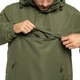 Куртка летняя Brandit Summer Windbreaker с ветрозащитными и водоотталкивающими свойствами ветровка анорак олива XL - изображение 7