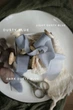 Подарункова стрічка з батисту VTILENE блакитна 3 м, Dusty blue, 2.5 см - зображення 8