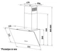 Витяжка Interline EMMY BL A/60/GL/PB - изображение 13