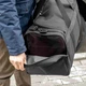 Сумка дорожная спортивная Fat Black на 60 л, черная, Оксфорд 1000Д, с резиновыми ножками (63х32х30 см) - изображение 10