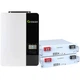 Система зберігання енергії Growatt SV-1GR5K1-LGR10K1-1 5kW 10.2kWh 2BAT LiFePO4 6000 циклів (SV-1GR5K1-LGR10K1-1) - зображення 1