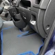 Автокилимки в салон EVA ЕВА для Opel Movano 1998-2023/ Опель Мовано з доповненням(шторки+на пороги) - зображення 5