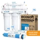 Річний запас картриджів Ecosoft для фільтра зворотного осмосу Standard з мінералізатором CPV3ECOSTD CHV2010ECOPKG CSV181250ECO PD2010ECOPKG - изображение 1