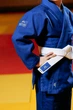 Синє дитяче кимоно для дівчаток, дзюдо, TM BUDOGI серія BEGINNER, зріст 110 см, щільність 350 гр/м.кв. - зображення 3